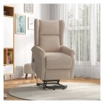 Relaxfauteuil - LuxeComfort - Elektrisch verstelbaar - Crèmekleurig