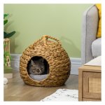 Kattenmand - IgloCat - Wasbaar kussen - Handvat - Grijs