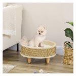 Hondenbed – LuxPet - Verhoogd huisdierbed – Hoogwaardige materialen - Beige