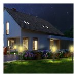 Zonnetuinlampen - SolarGlow - Waterdicht - Langdurige verlichting - Zwart