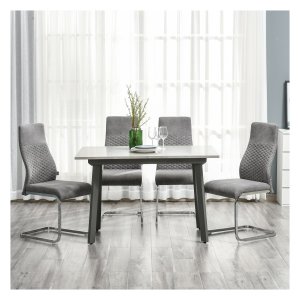 Eetkamerstoelen - Luxe Comfort - Grijs