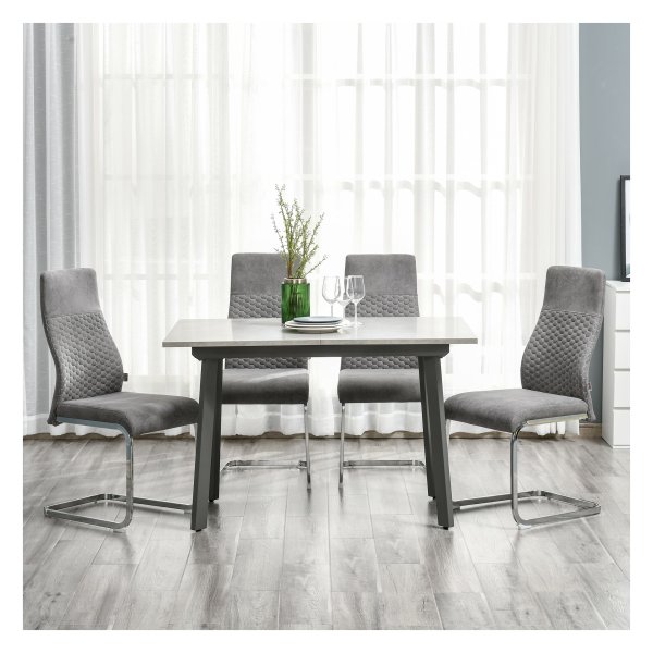 Eetkamerstoelen - Luxe Comfort - Grijs