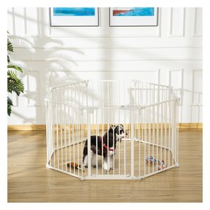 Puppyren - FlexiSafe - Beschermend en Opvouwbaar - wit
