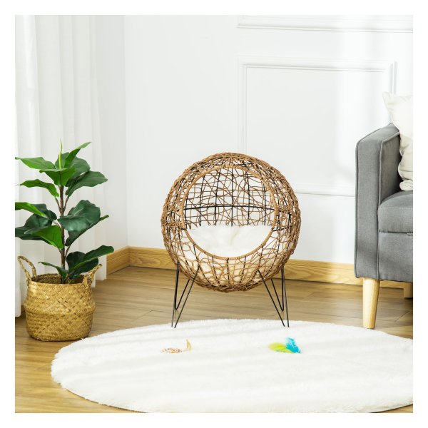 Kattenmand - LuxeVacht - Verhoogd Design - Grijs