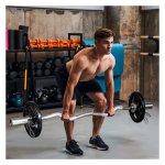 Halterset – Tri-Grip - 10 kg – Rubber - Zwart