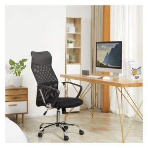 Ergonomische bureaustoel - Comfortabel - Verstelbaar - Zwart
