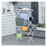 Droogrek - XL Living - Opvouwbaar - 8 niveaus - Wit