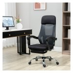 Massagestoel - RelaxXperience - Trillingsmassage - Voetsteun - Zwart