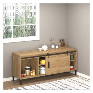 Schuifdeursysteem - Zwarte Fitting - Houten Schuifdeuren - Zwart