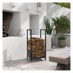 Brandhoutopslag - Fireline - Stijlvol en praktisch - Zwart