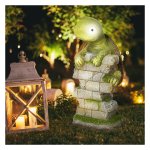 Tuinbeeld - Zonnekracht - Schildpad - LED - Groen