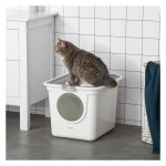 Kattenbak - DeLuxePets - Deksel - Schep - Grijs