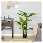 Kunstbanaanplant - LuxeLife - Realistisch - 150 cm - Groen