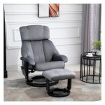 Massagestoel - RelaxZone - Tv-functie - Ligfunctie - Grijs