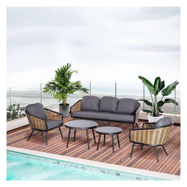 Loungeplek - LuxeLiving - Comfortabel - Stijlvol - Grijs