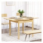 Eettafel - Zaza Thuis - Uitbreidbaar - Hout - Natuurlijk