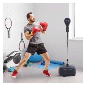 Bokstraining - Standaardtrainingsset - Hoogteverstelbaar - Zwart