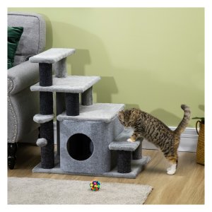Dierentrap - Katten & Honden - Slaaphol – Bungelende speelbal