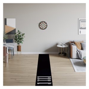 Dartmat – Unicorn - Anti-slip - Duurzaam - Zwart