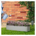 Plantenbakken - Steellove - Stalen design - Grijs