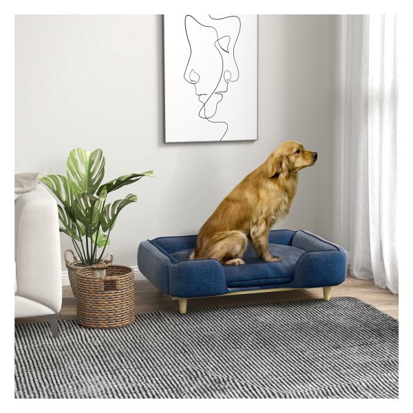 Hondenbed - ComfortDogs - Zacht en Stevig - Donkerblauw