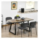 Eettafel - Stijlvol – Uitschuifbaar - Bruin