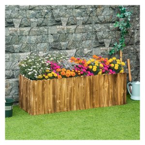 Plantenbak - Voor kruiden - Met drainagegat - Naturel