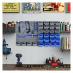 Opbergdozen - Workshopdeal - Met haken – Stapelbaar - Blauw