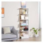Boekenplank - Zaza Home - Staand – Trendy - Zwart