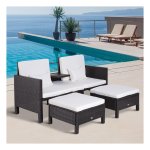 Tuinbankenset - Comfortlife - Lounge - Gracieuze - Grijs