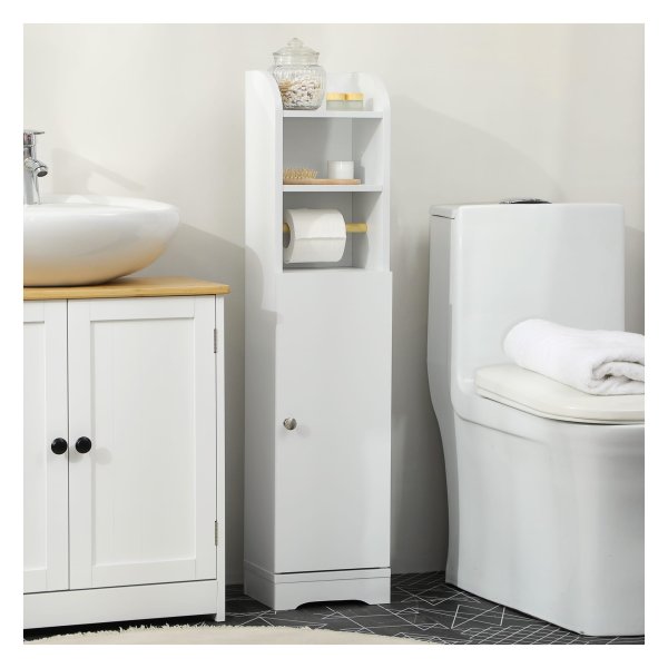 Toiletkastje - Simplicity - Hoekmodel - Wit