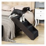 Huisdierentrap - Zaza Home - 4 treden - Veiligheid - Grijs