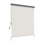 Verticaal luifel voor balkon terras verticale buitenluchtwarming windbescherming zonbescherming privacy scherm waterdichte beige serie gsa165be 1,6 x 2,5 m
