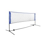 Badminton net opvouwbare badminton net eenvoudig te monteren gemakkelijk te vervoeren verstelbare hoogte (42 "47" 47 "61")