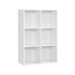 Boekenkast - Kubuskasten - Opbergkast - Wit