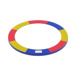 Trampoline Beschermende dekdiameter 183 244 305 366 427 cm Veerdeksel Randbescherming Veiligheidsmat UV Resistent Scheurbestendige trampoline-accessoires Groott