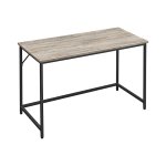 Bureau Computerbureau voor studie Slaapkamer 60 x 120 x 76 cm Industrial Design Metal Frame Grey-Black