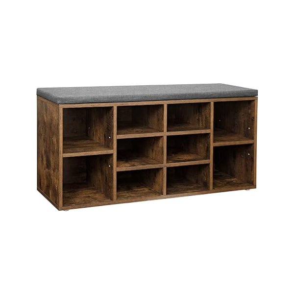 schoenbankschoenenrek schoenrek Sofa 10 Compartimenten met bekleding voor de slaapkamer
