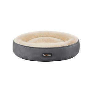 Hondenbed, kattenbed, donut, Ø 70 cm, donkergrijs