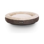 Hondenbed, hondenbed, kattenbed, donut, rond, Ø 65 cm, grijs