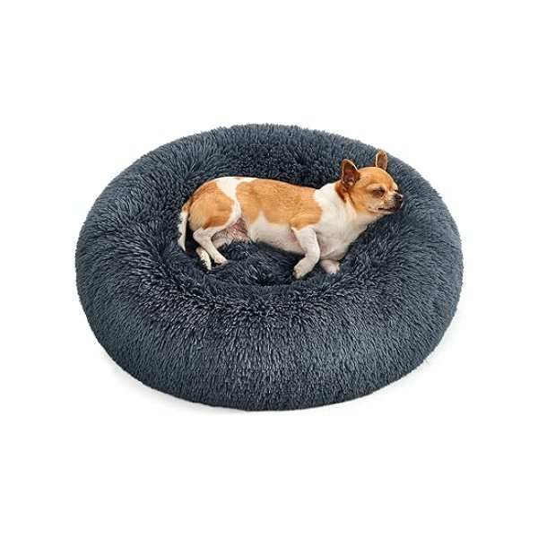 Huisdierbed - Warm & Comfortabel - Donkergrijs