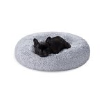 Huisdierbed - SoftyDream - Zacht pluche - Grijs