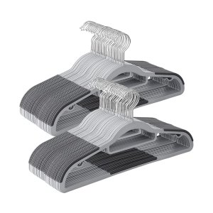 Kledinghanger - StevigeSandra - Goede draagkracht - Anti-slip - Grijs