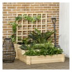 Plantenbak - GroenRijk - Verhoogd - Houten - Naturel