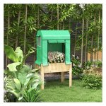 Moestuinbak - Groenevinger - Verhoogd model - Kweekkas - Groen