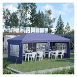 Partyshop - Blauwe Partytent - Pop-Up Paviljoen - UV-Bescherming