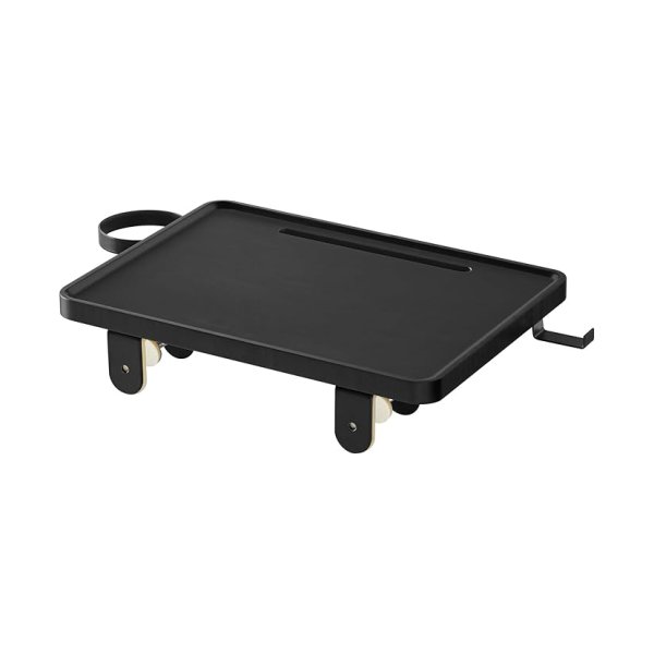 Zwart Nachtkastje Plank en Lade voor Bed Montage