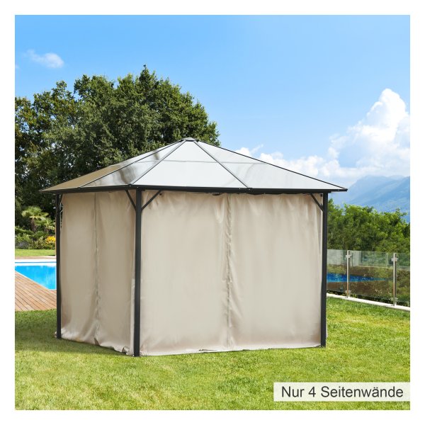 Partytent - LuxuryGarden - Waterdicht - Stevig - Grijs