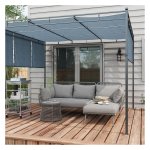 Tuinset - ComfortGarden - Kussens - Ligstoel - Lichtgrijs