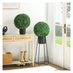 Kunstbuxusplanten - Decoratieve set - UV-bescherming - Groen